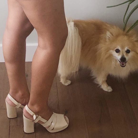 🌟HP🌟Brand New Vintage Disco platform shoes size 6.5 - Picture 6 of 7